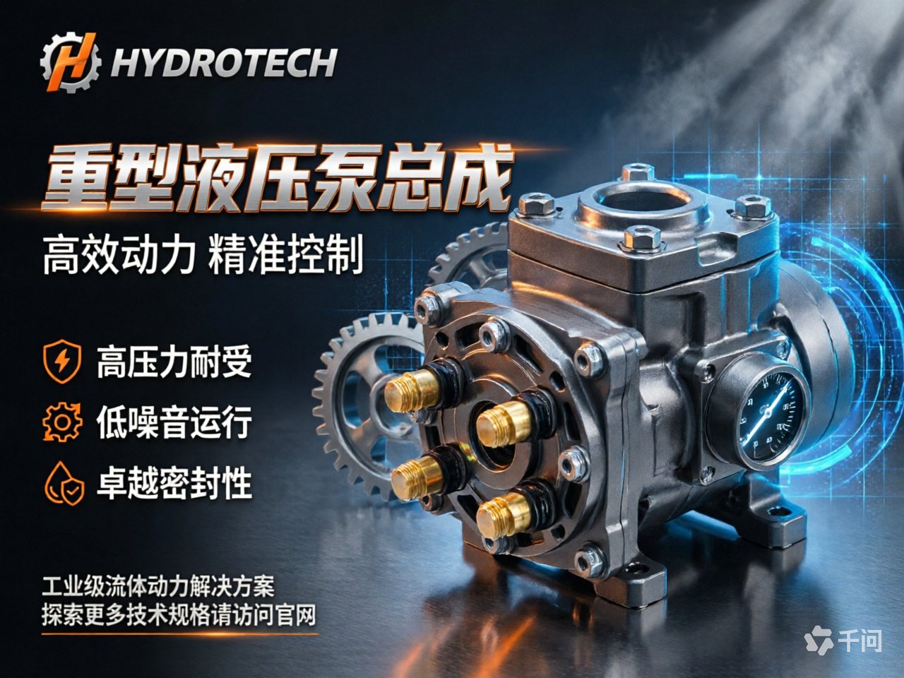 Hailinke High-Performance Replacement Hydraulic Pump Assembly